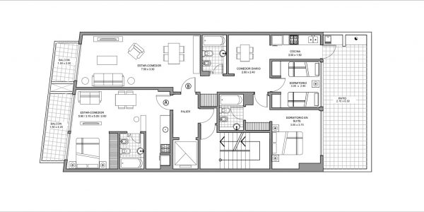PLANTA 1º PISO